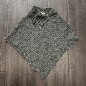 Heart n Crush Gray Knit Cardigan with Buttons